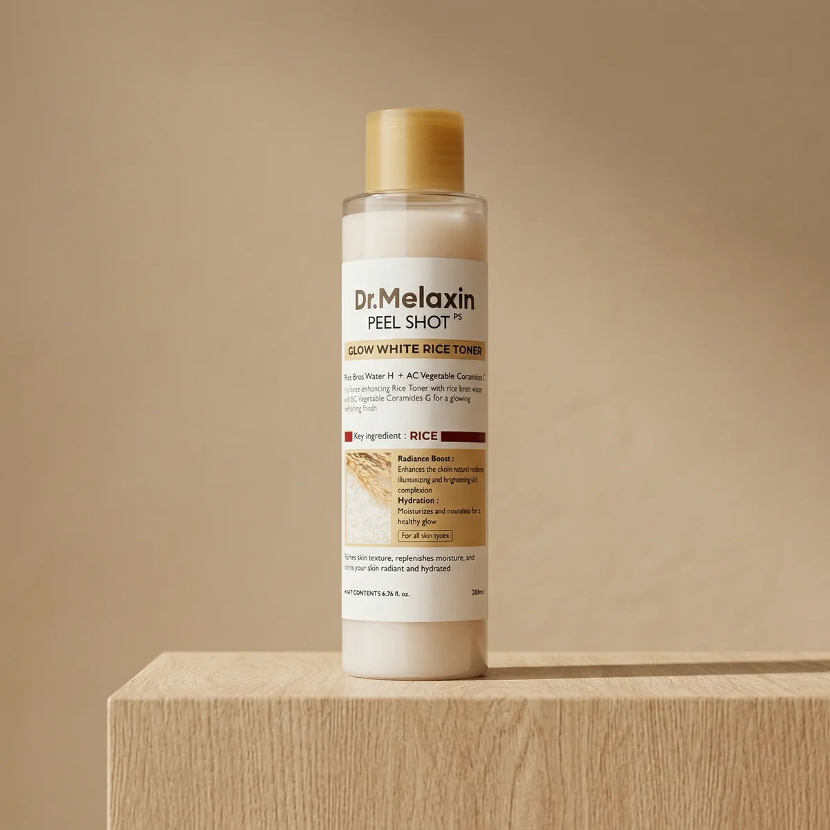 Dr.Melaxin Tônico de Arroz Peel Shot Glow