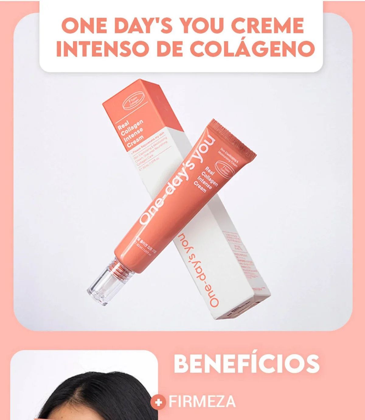 One Day's You Creme Intenso de Colágeno 30ml