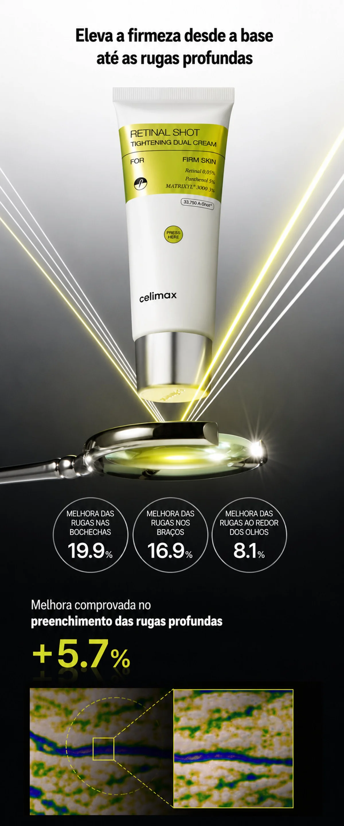 Celimax The Vita-A Retinal Shot Tightening Dual Cream