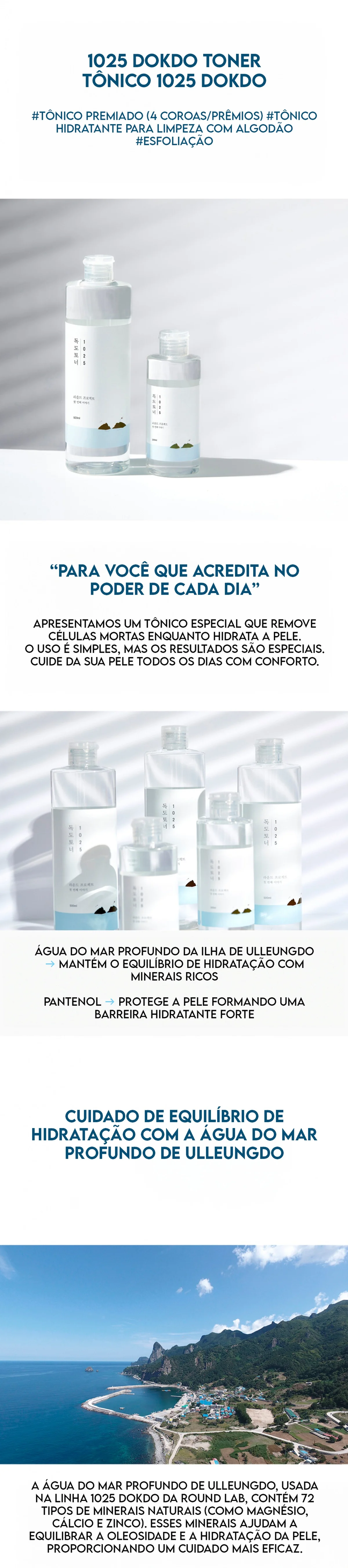 Round Lab Tônico 1025 Dokdo 500ml